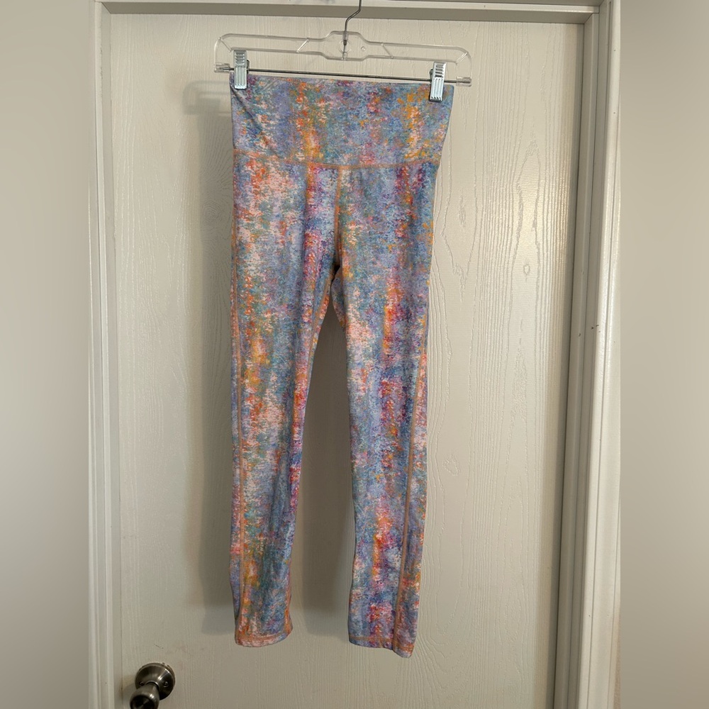 Mono B | Multicolor Tie-Dye Leggings | Size Small